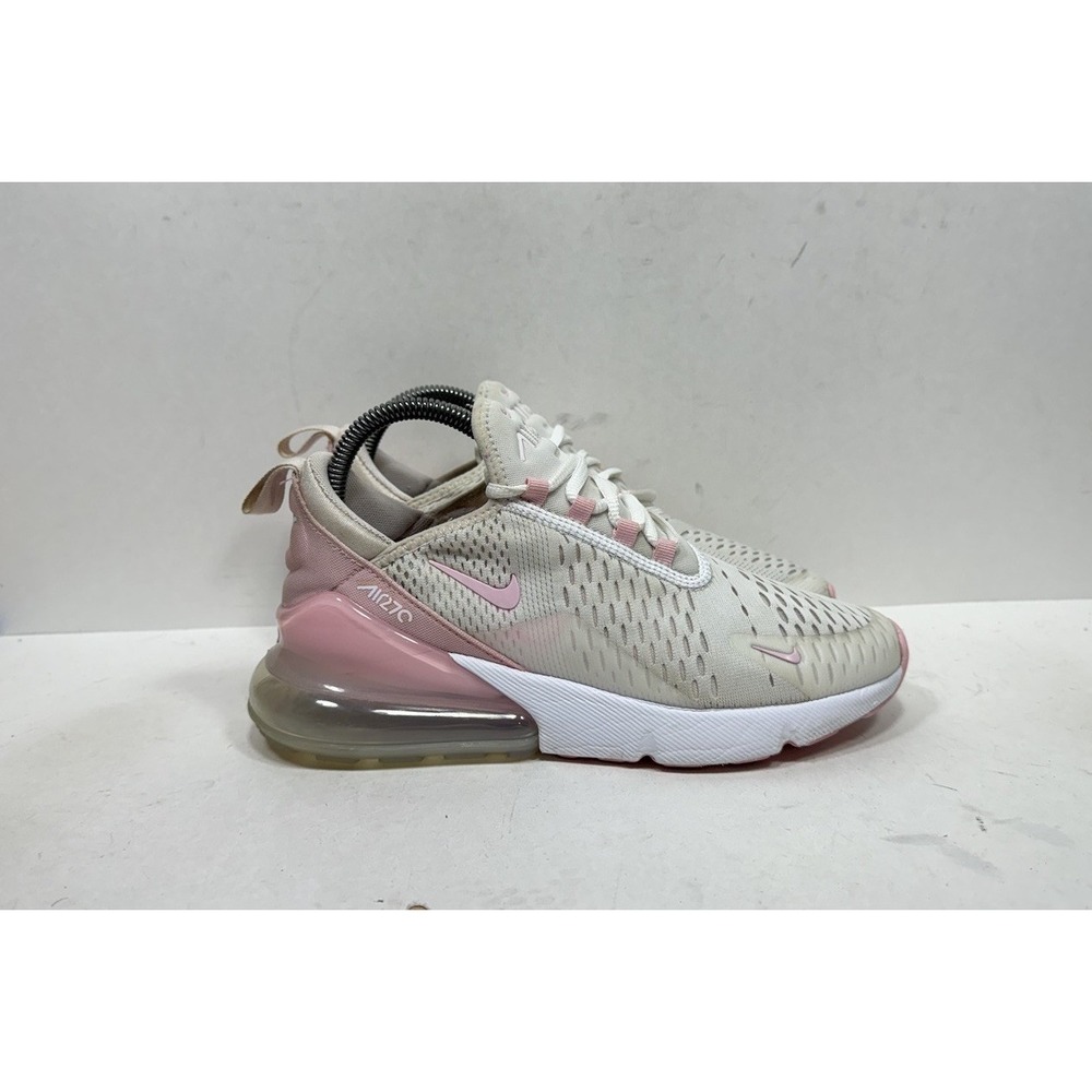 Nike‎ Air Max 270 White Medium Soft Pink Pearl Pink FJ4575-100 Women's Size 7.5